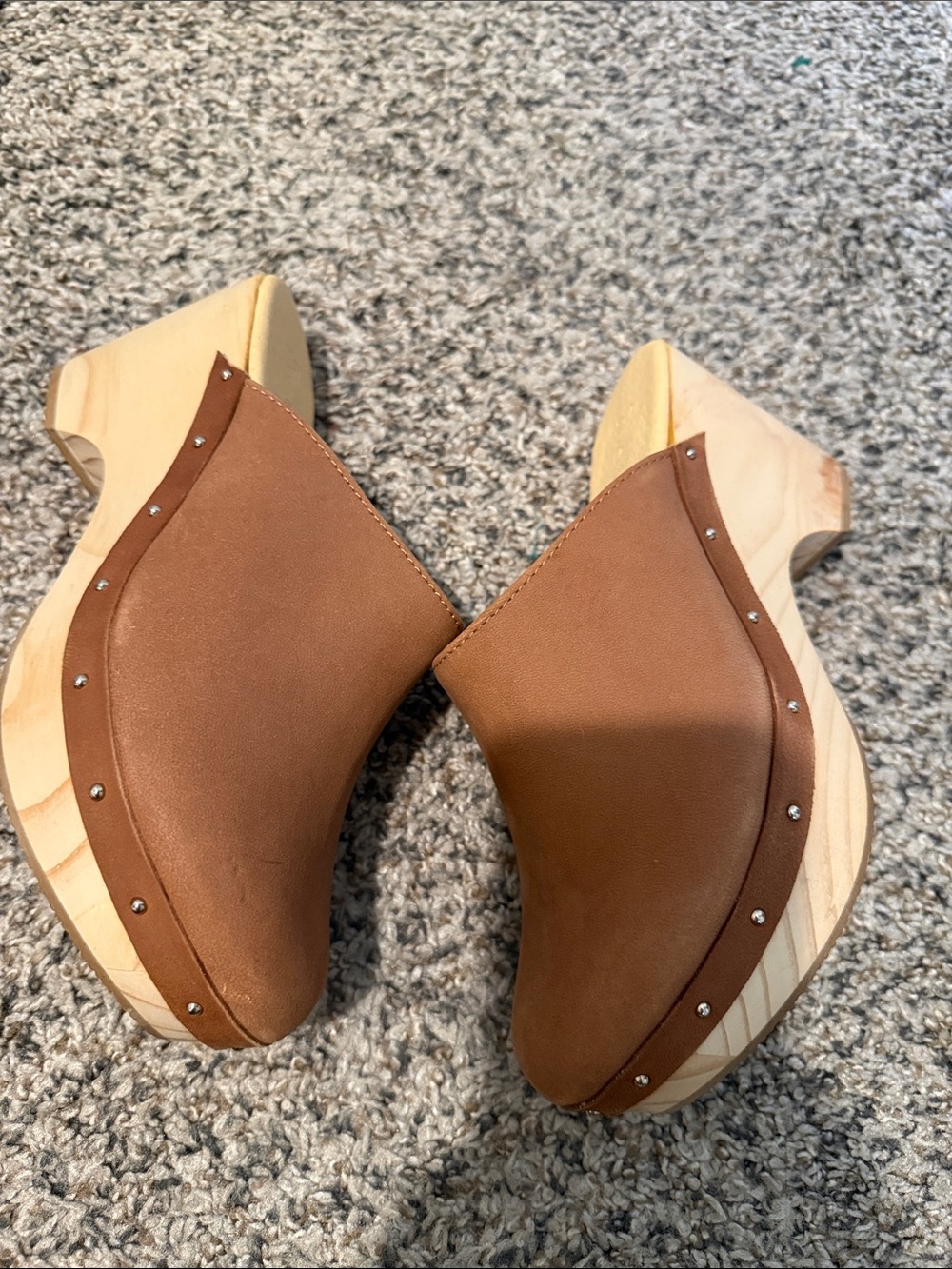 Cordani Milagro clogs in light brown size 8.5 NWOT - Picture 9 of 10